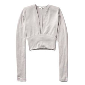 Aritzia | Wilfred Free Brigitte long sleeve crop